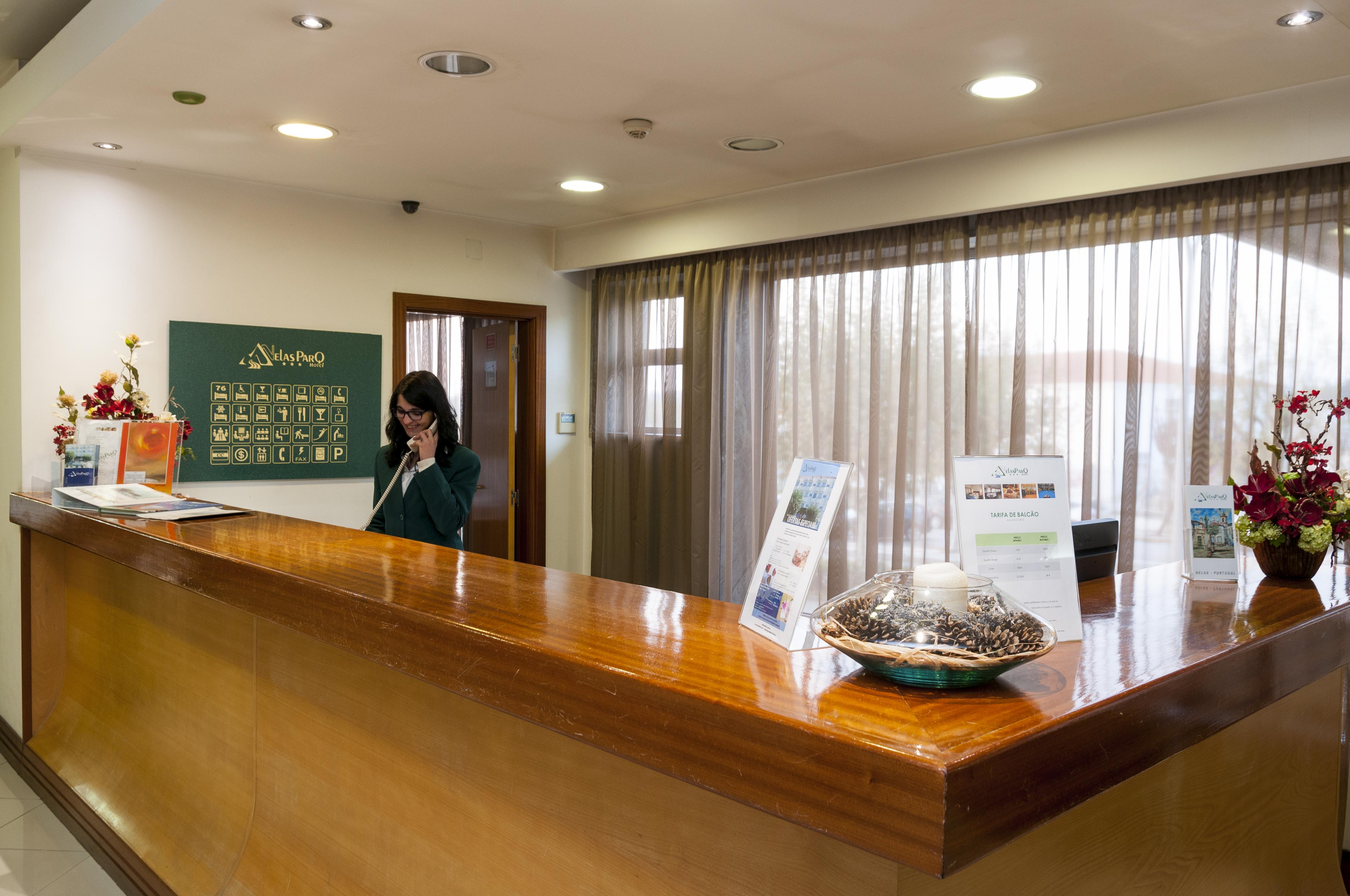 Agua Hotels Nelas Parq Esterno foto
